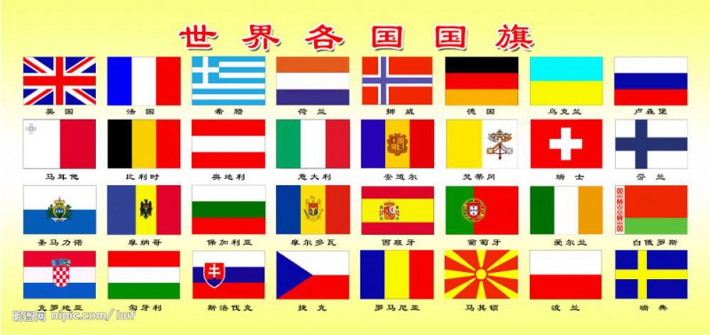各国旗