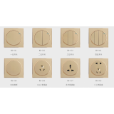 86-M8圆形香槟金系列