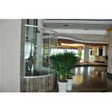 弧形隔断及开启窗