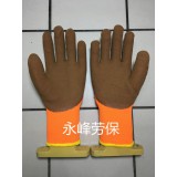 咖啡发泡毛圈手套