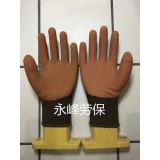 尼龙发泡手套（咖啡色）