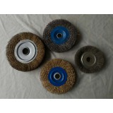 100，125，150平行黑和黄的钢丝轮