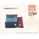6867素面中号笔袋