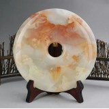 天然玉石平安扣