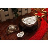 纯银如意   纯银元宝