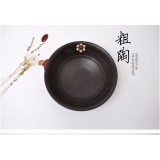 土陶瓷 米饭碗蒸碗 家用饭碗 火锅调料碗 创意日式图案