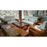 金富瑞实木沙发123