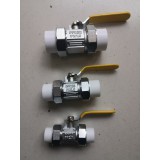 PPR双活  精品电镀 全铜 大方球阀