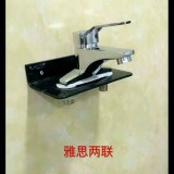 OEM贴牌加工全铜双孔浴室面盆冷热混水龙头卫生间洗脸盆龙头