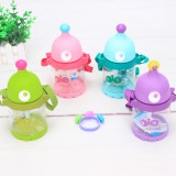 富光儿童塑料杯机灵宝吸管太空杯壶背带可爱便携学生创意宝宝水杯