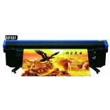 luolan户外3.2米压电写真喷绘一体机