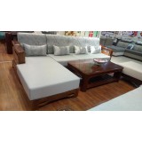 金富瑞实木沙发