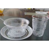 一次性水晶餐具