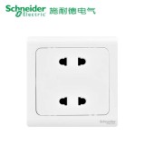 施耐德轻逸四孔（白）