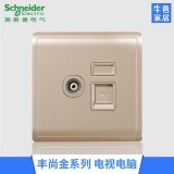 施耐德丰尚电视电脑（金）