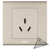 罗格朗逸典方金16A三孔