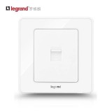 罗格朗圆冰莹白电脑