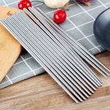 304材质不锈钢餐具筷子