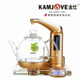 金灶电水壶单抽 双抽水晶底座