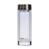 富光杯双层商务玻璃杯、礼品团购定制