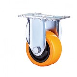 中型固定双轴PU轮