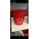 红色消防桶  规格:8L