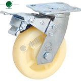 A21重型（墨绿系列） 5公厘花纹PP轮（平底双刹）