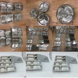 不锈钢餐盘 方盘