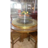 玻璃圆桌