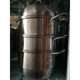 不绣钢蒸锅三层30cm