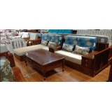 金富瑞实木沙发