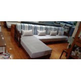 金富瑞实木沙发