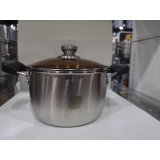 复合钢双柄汤锅