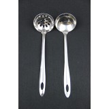 光柄火锅勺汤勺漏勺 7'/8'