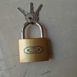 耶民牌价铜挂锁