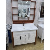 1676白橙落地柜-1米