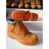 翻盖高帮防砸电焊鞋