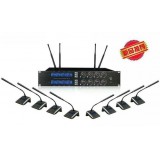 诺讯n-818一拖八无线会议话筒