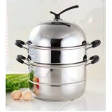 钢美二层蒸锅26CM-40CM