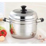 钢美复底日式蒸锅20CM-26CM