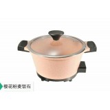 星箭樱花粉麦饭石电热锅