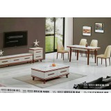 理石玻钢石茶几电视柜餐桌