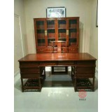 书房系列刺猬紫檀明式书柜办公