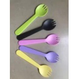 一次性餐具刀叉勺水果捞勺 叉勺 甜品勺冰淇淋勺 水果叉1