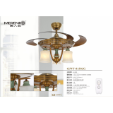 美人如新款 隐形风扇灯