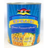 成吉3000g水果罐头