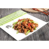 腊八蒜黑椒牛仔粒