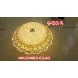 型号：6025 （直径30厘米 双色 金色系列）