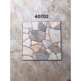 规格：40x40鹅卵石砖、柔光砖
