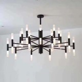 欧式吊灯和现代风格